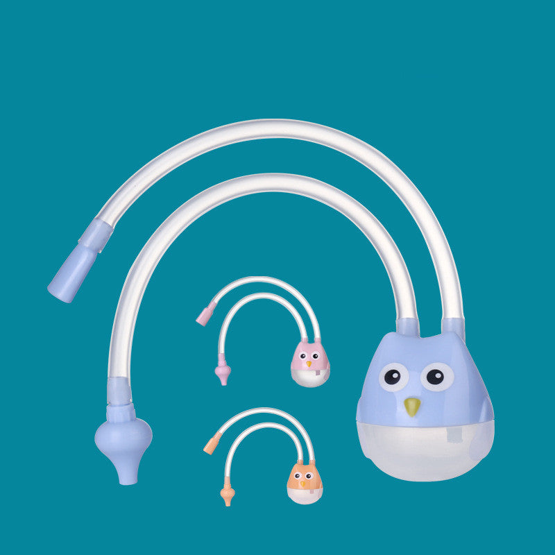 Cartoon Baby Nasal Aspirator – Gentle Nose Cleaner
