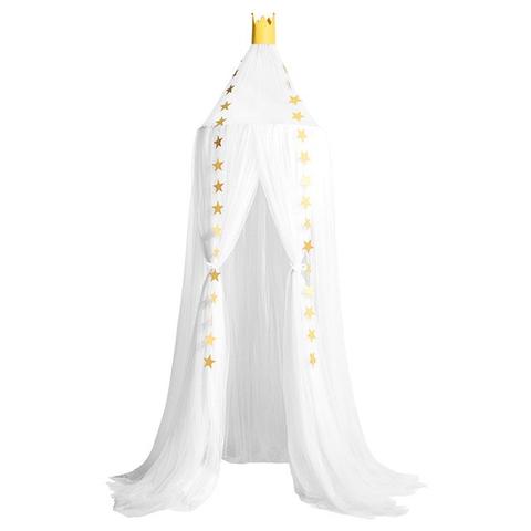 Children's Crown Canopy Mosquito Net – Star Nursery Bed Tent