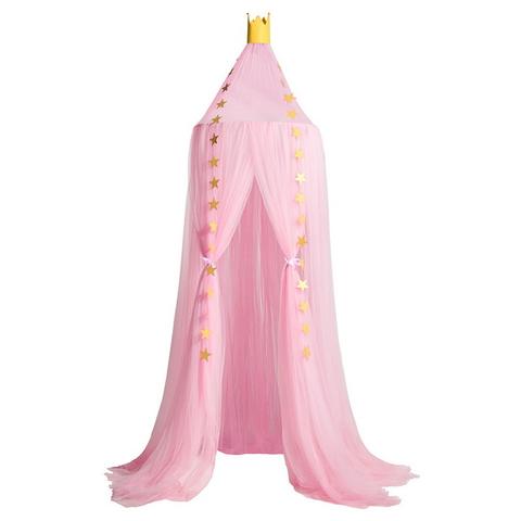 Children's Crown Canopy Mosquito Net – Star Nursery Bed Tent