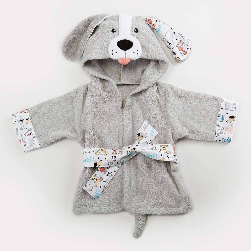 Cartoon Animal Baby Hooded Bathrobe – Soft Cotton Towel