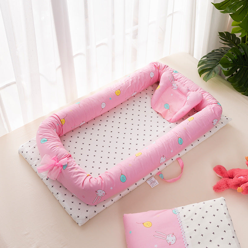 Portable Foldable Baby Crib Bed – Removable & Washable