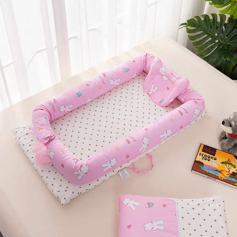 Portable Foldable Baby Crib Bed – Removable & Washable