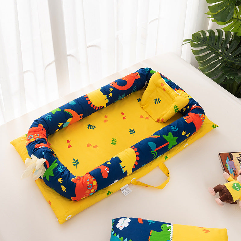 Portable Foldable Baby Crib Bed – Removable & Washable