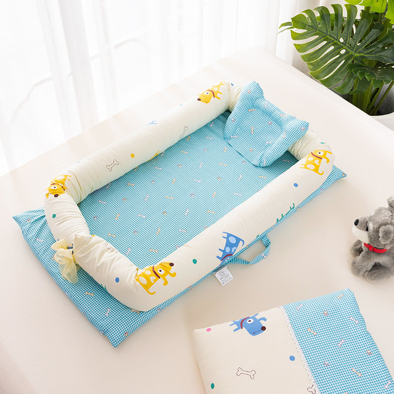 Portable Foldable Baby Crib Bed – Removable & Washable