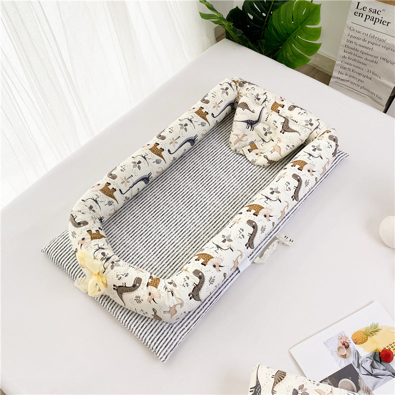 Portable Foldable Baby Crib Bed – Removable & Washable