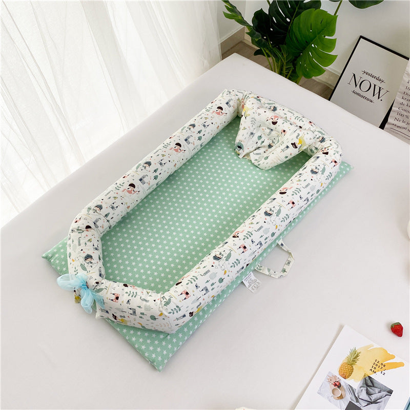 Portable Foldable Baby Crib Bed – Removable & Washable