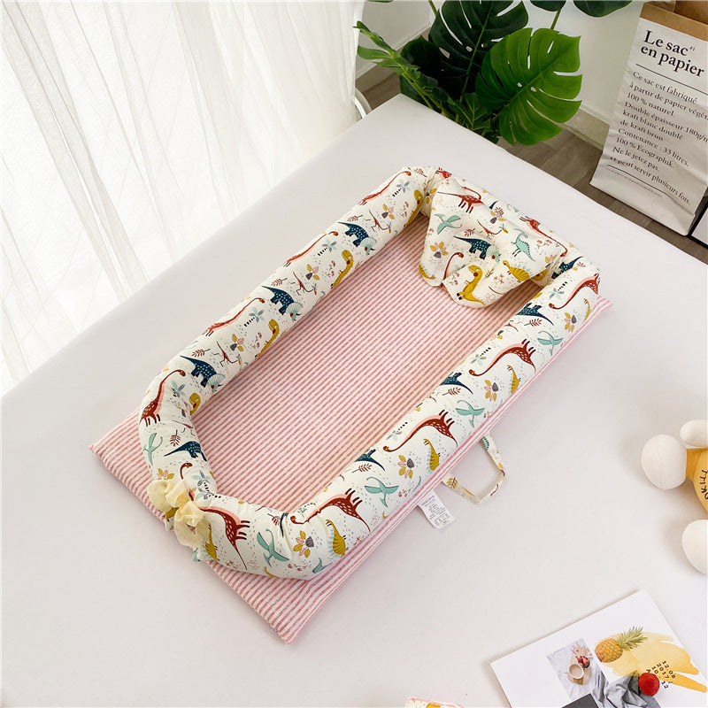 Portable Foldable Baby Crib Bed – Removable & Washable