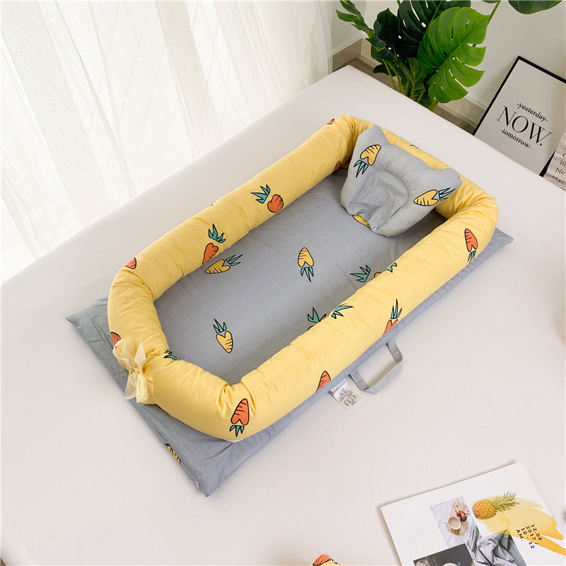 Portable Foldable Baby Crib Bed – Removable & Washable