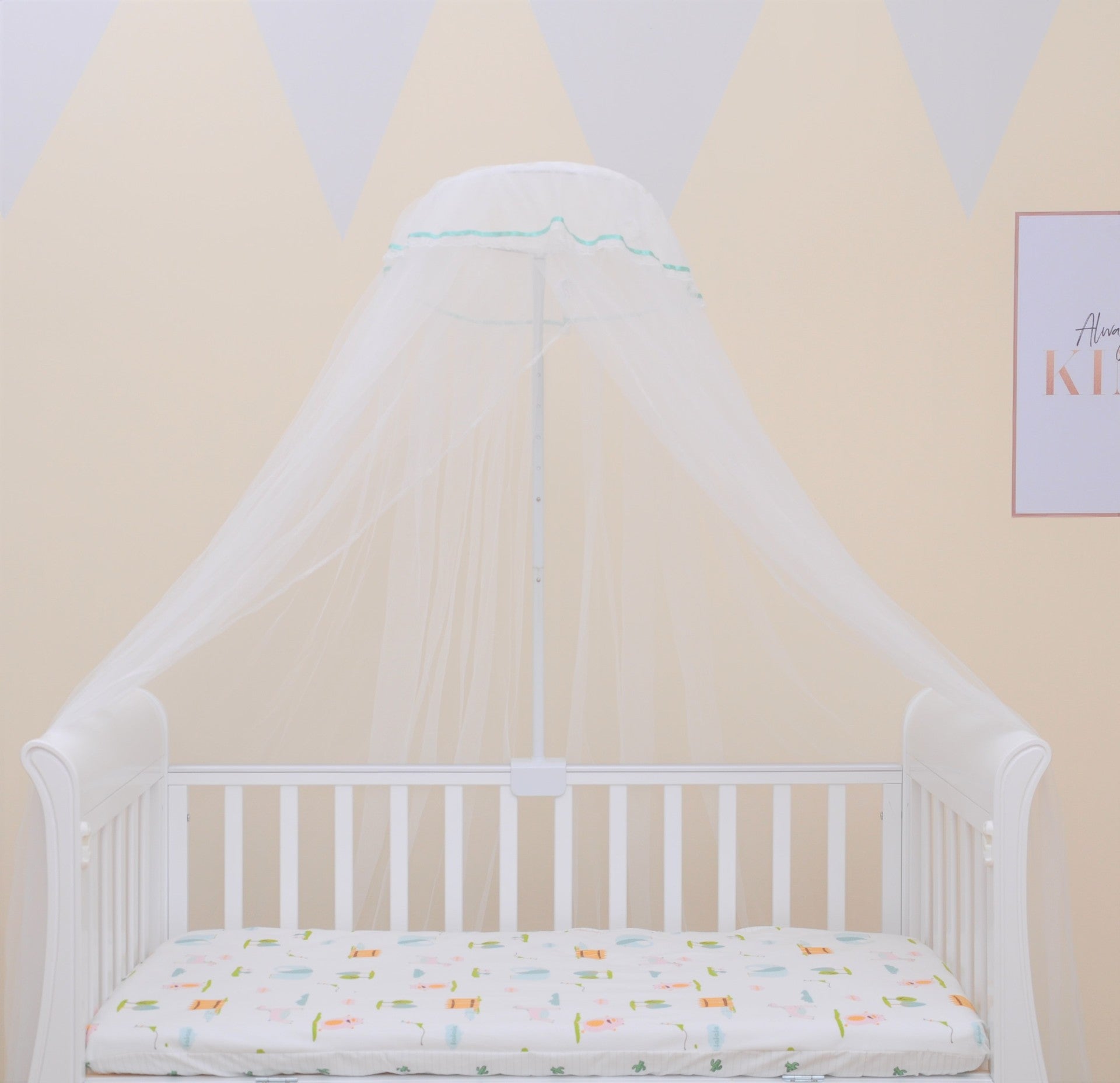 Baby Crib Clip-on Mosquito Net – Foldable & Complete Set