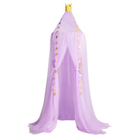 Children's Crown Canopy Mosquito Net – Star Nursery Bed Tent