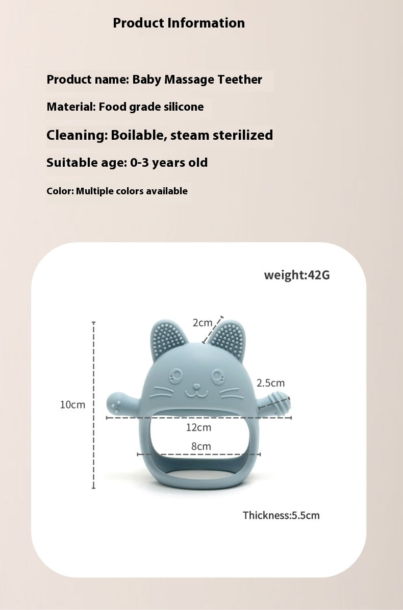 Baby Teething Gum & Grinding Rod – Safe Silicone Soother