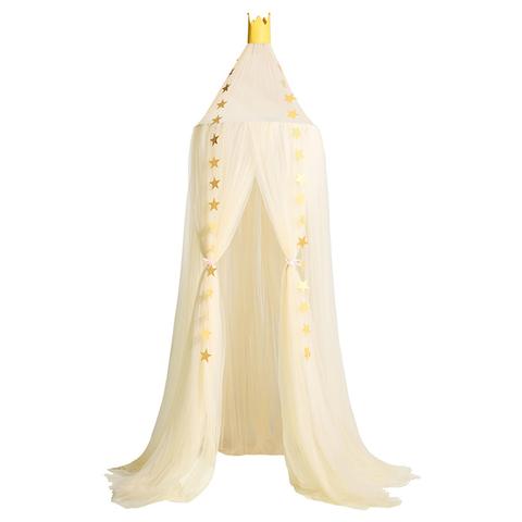 Children's Crown Canopy Mosquito Net – Star Nursery Bed Tent