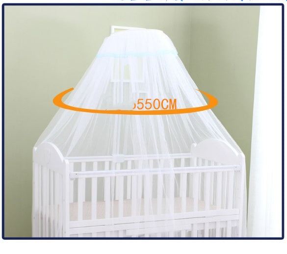 Baby Crib Clip-on Mosquito Net – Foldable & Complete Set
