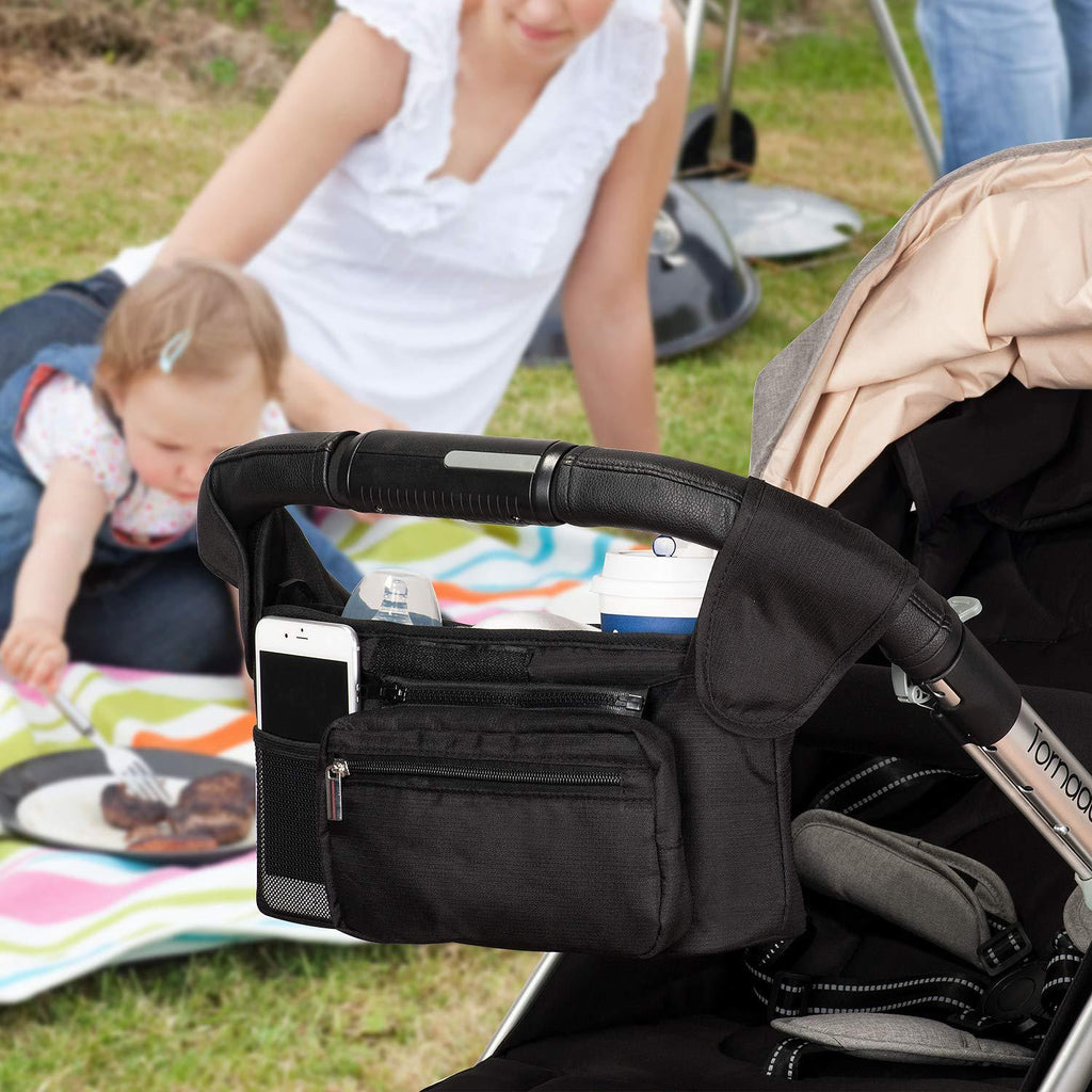 Waterproof Baby Stroller Organiser Bag – Pram Storage