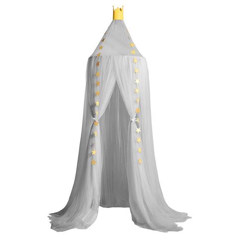 Children's Crown Canopy Mosquito Net – Star Nursery Bed Tent