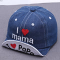 Embroidered Baby Sun Hat – Cute Love Print