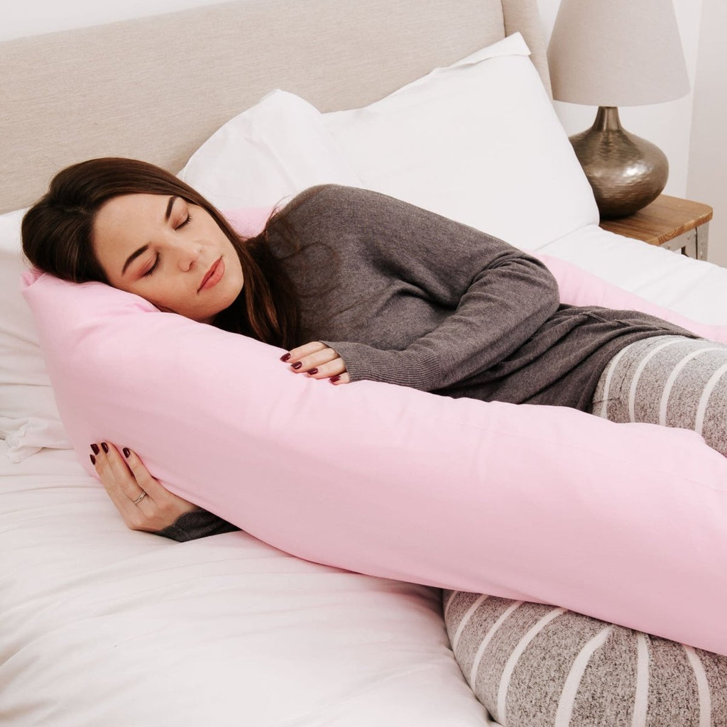 9ft Maternity Pillow – Light Pink