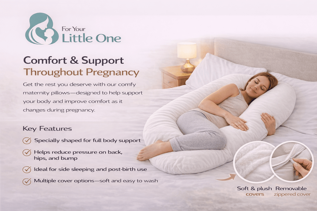 9ft Maternity Pillow – Light Pink