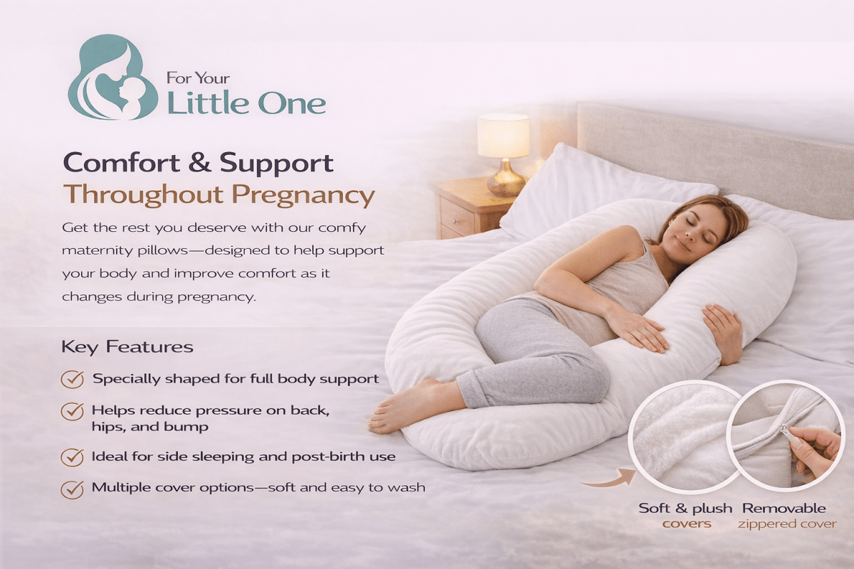 9ft Maternity Pillow – Light Pink