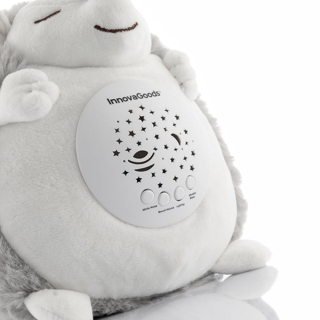 Hedgehog Nightlight & White Noise Soft Toy