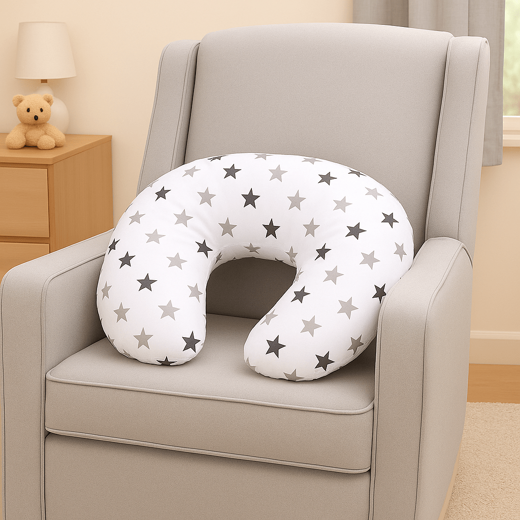 Nursing Pillow – Silver Twinkle