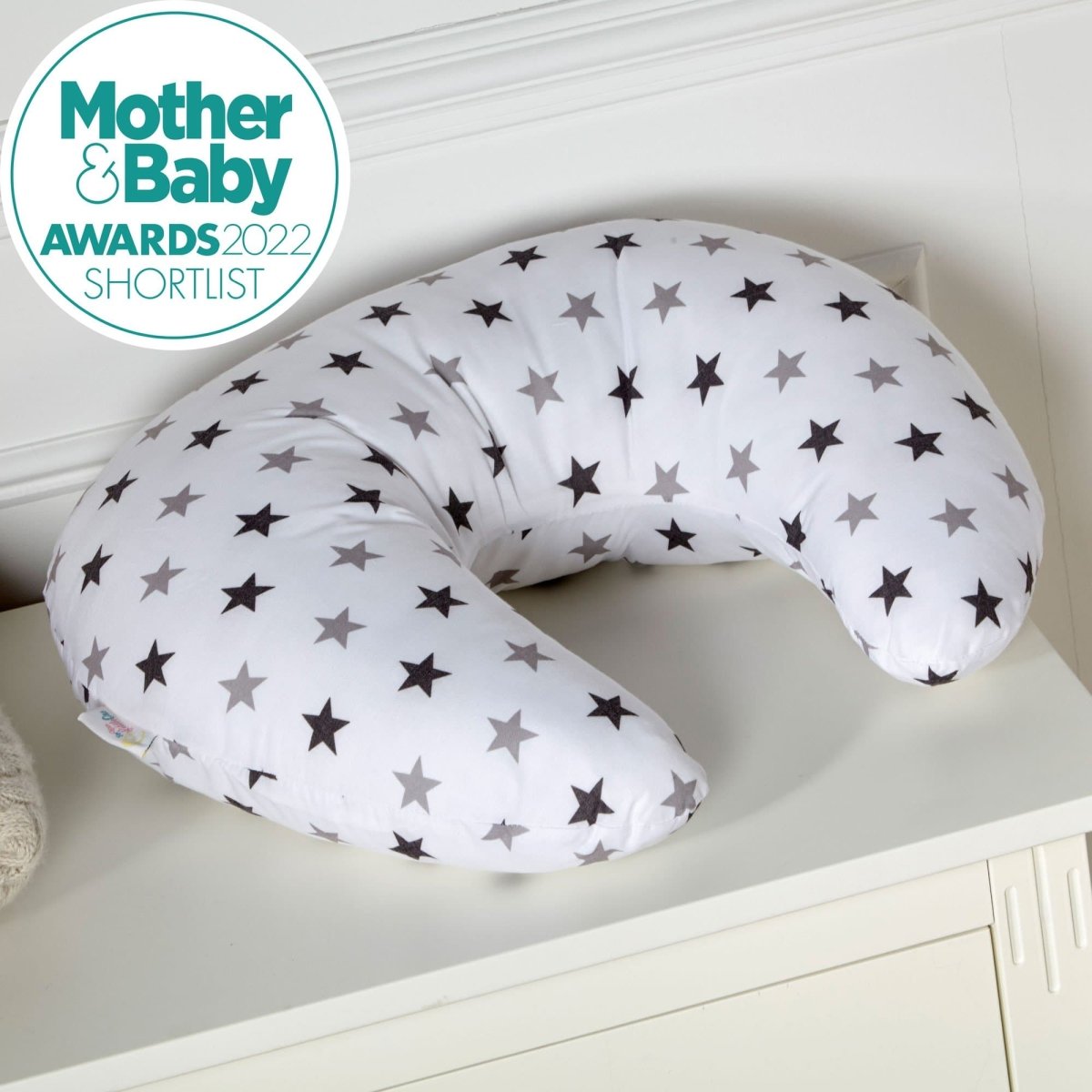 Nursing Pillow – Silver Twinkle