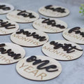 Baby Monthly Milestone Record Cards – First Year Memories